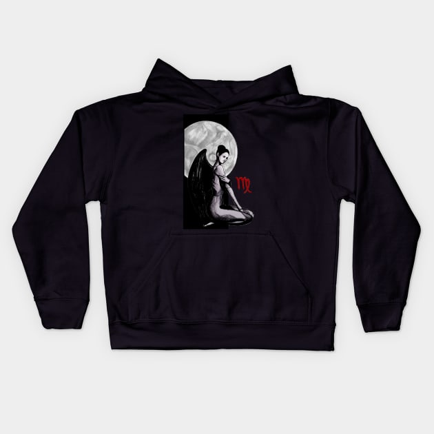 Virgo Kids Hoodie by kohtart